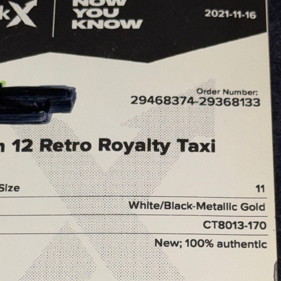 Air Jordan 12 Retro “Royalty Taxi “ - Picture 16 of 16